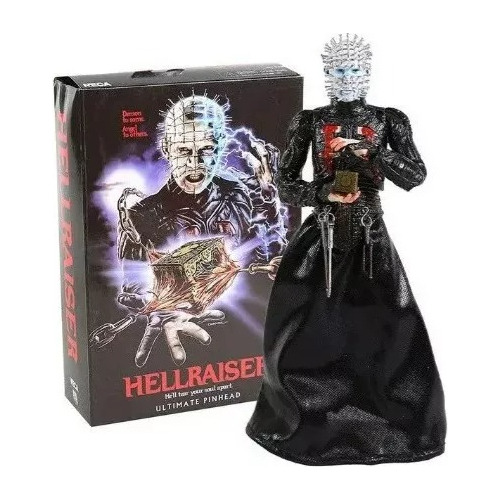 Boneco Hellraiser Pinhead  Renascido Do Inferno Completo 