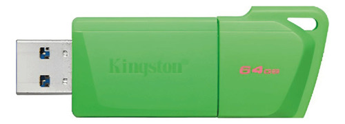Pendrive Kingston Datatraveler Exodia M 64 Gb Verde