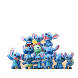Figura Disney - Set 12 Figuras Lilo Y Stitch