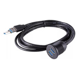 Cable De Extensión Doble Usb 3.0 Para Salpicadero De Coche 1