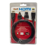 Cable Hdmi 1,5m + Adaptador Mini Y Micro Hdmi Cuota Caseros