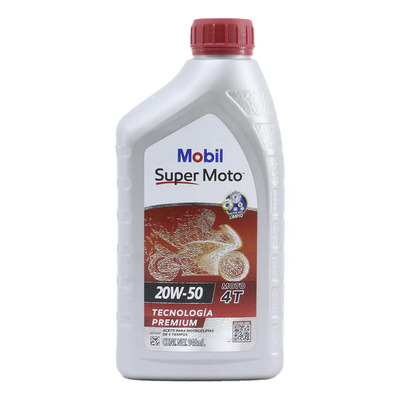 Mobil Super At Aceite Mineral 20w50 Moto 4 Tiempos 1l | MercadoLibre