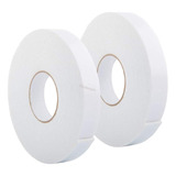 2-cinta Doble Cara Espuma Blanca,3mm*2cm,adhesivo Doble Cara