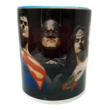 Mug Taza Pocillo Liga De La Justicia Superman Batman Wonder 