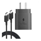 Cargador Samsung Usb-c Ultra Rapida 15w Con Cable Original