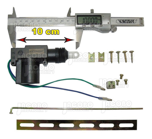 Actuador Mini Seguro Electrico Para Puerta Cajuela Multiusos