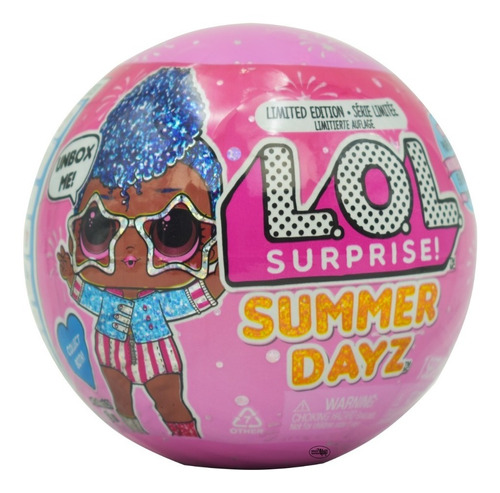 Lol Surprise Summer Dayz Edicion Limitada 7 Sorpresas Mga