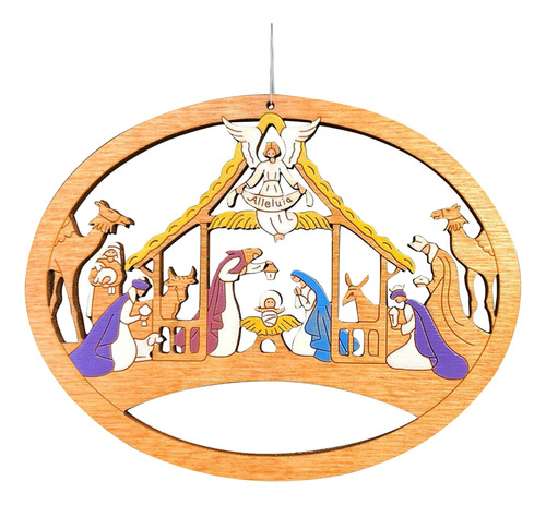 Decoraciones Navideñas De Jesús Del Nacimiento De Hollow Chr