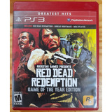 Red Dead Redemption Game Of The Year Ps3