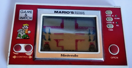 Video Juego Game & Watch Mario's Cement Factory Nintendo!!!,