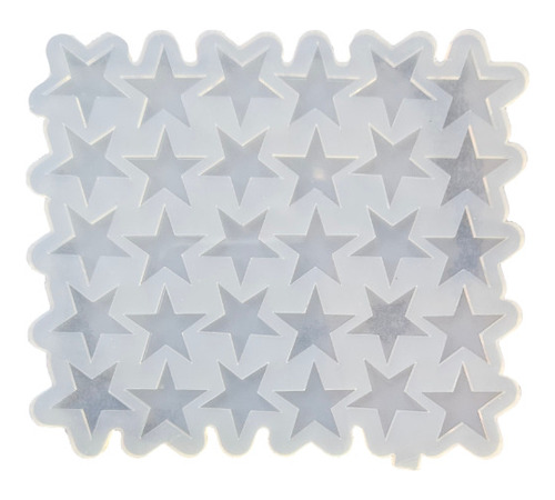 Molde Silicona Estrellas 2cm 30 Cavidades Resina Arte