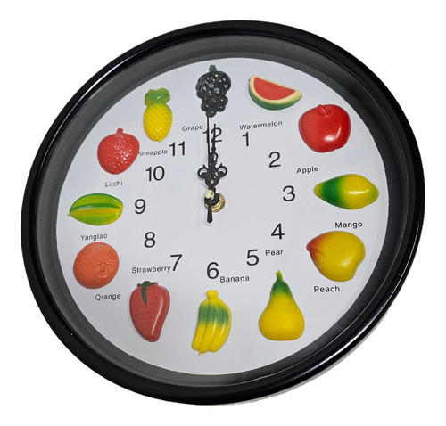 Reloj De Pared Con Frutas!! Mikasa