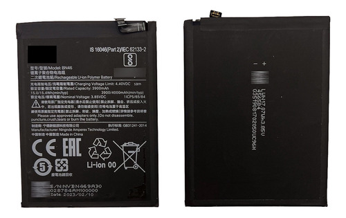 Batería Compatible Con Xiaomi Redmi 7/ Note 8/ Note 8t Bn46