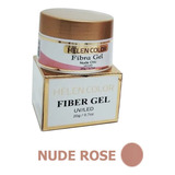 Kit 5 Géis P/ Alongamento Unhas De Gel Fiber Helen Color 20g Cor Nude Rose