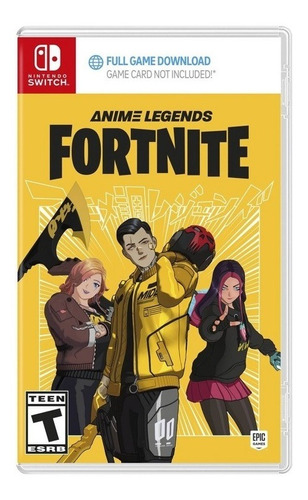 Fortnite Anime Legends - Switch Físico - Sniper