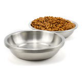 Biteking Cuencos De Acero Inoxidable Para Gatos, Plato De Co