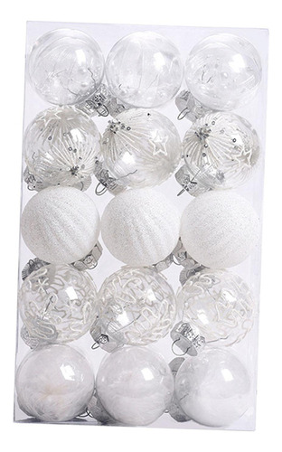 30 Pieces Large Five Style Christmas Ball Ornaments 2024