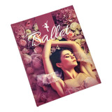 Caixa Livro Decorativa Ballet Rosas 30x24x5cm G