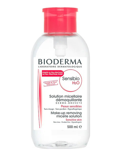 Agua Micelar Bioderma Sensibio H2o P Ro - mL a $190