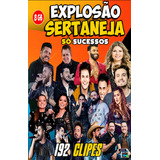 Pen Drive 8gb 192 Clipes Explosão Sertaneja