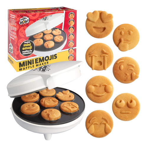 Mini Emoticon Smiley Faces Waffle Maker - Crea 7 Cool Unique