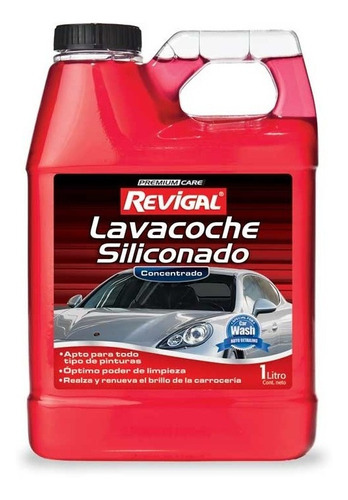Shampoo Siliconado Super Concentrado Para Auto Revigal 1l