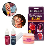 Maquiagem Do Terror - Slug - Festas E Halloween