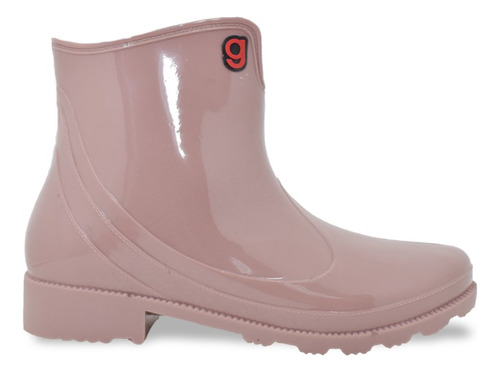 Bota Mujer Lluvia Impermeable Corta Pvc Gummi Welli Free