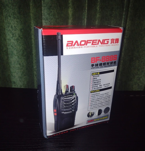 Kit X 2 Handy Baofeng Radio Walkie Talkie Bf888s 16ch Uhf