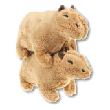 Pack Peluches Roedor Carpincho, Capybara Animal Kawaii X2