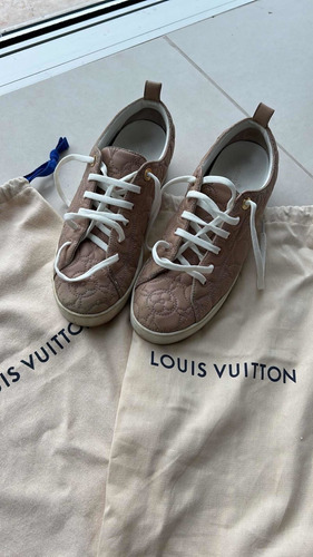 Zapatillas Louis Vuitton Beige Original 37