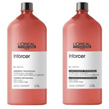 Kit Loreal Inforcer  Shampoo 1,5 L + Condicionador 1,5 Litro