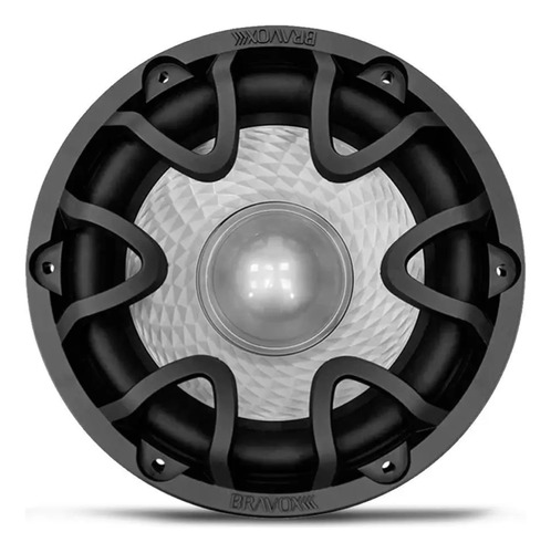 Subwoofer Bravox Uxp12 D2 12 Polegadas 500w Rms 2+2 Ohms