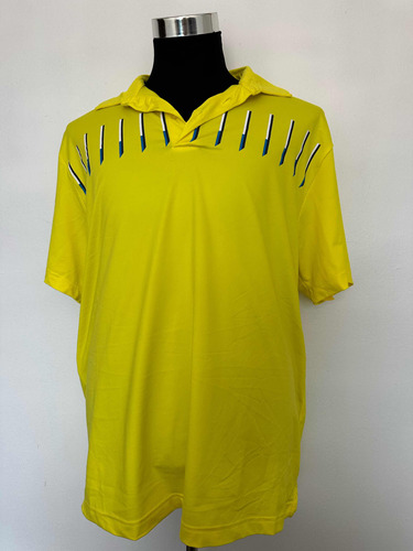 Polera Under Armour - Amarillo Con Líneas