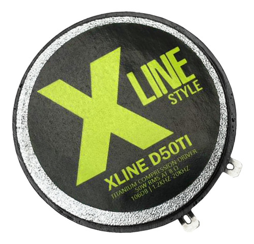 Driver Xline D50 Ti Titanium 50rms 8 Ohms