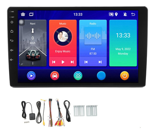 Reproductor Multimedia Para Coche, Radio De 9 Pulgadas, 4g,