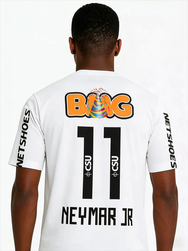 Camiseta De Fútbol De Neymar 1-1 São Paulo 11-12 | Envío gratis