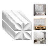 Panel Decorativo De Pared 3d Panel De Pvc 50x50cm 12pzs 3m2