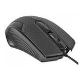 Mouse Optico Easy Line 1200 Dpi  Os X Usb Negro El-994121