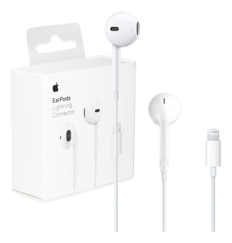 Audifonos Apple iPhone Originales Earpods Conector Lightning