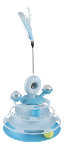 Tocadiscos Pet Ball Tower, Juguete, Plumas De Gato, Hierba G