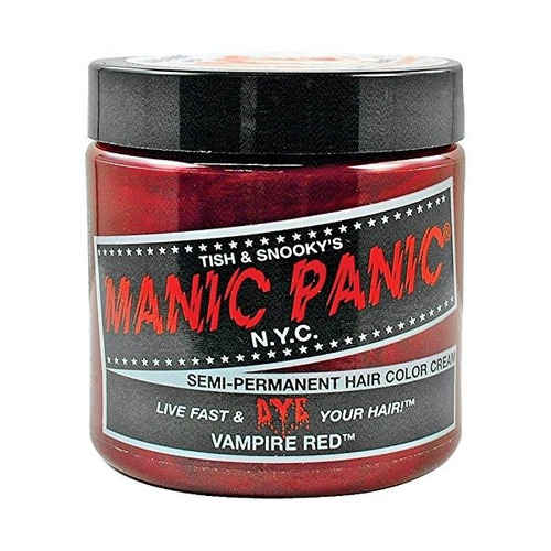 Manic Panic Vampiro Tinte Del Pelo Rojo De 4 Oz