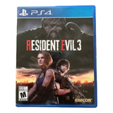 Resident Evil 3 Ps4