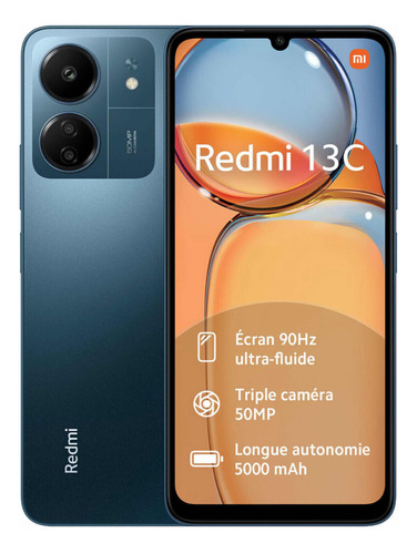 Celular Xiaomi Redmi 13c 256 Gb Color Azul Marino
