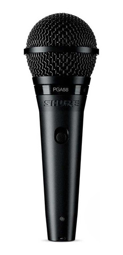Microfone Shure Pga 58 - Loja Oficial -  2 Anos De Garantia