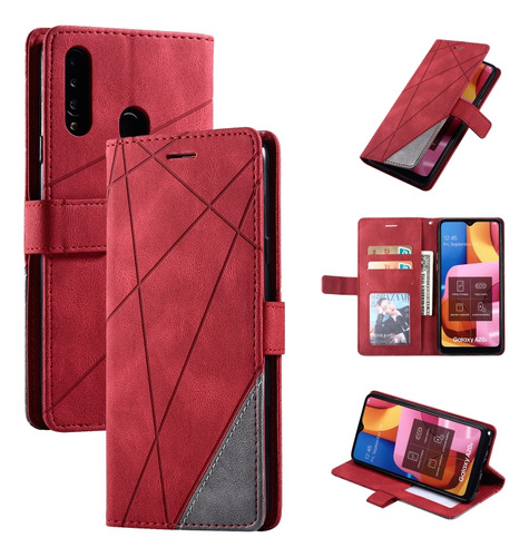 Funda De Piel Para Samsung Galaxy A20s