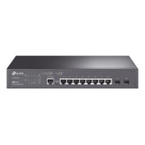 Switch Jetstream 8 Puertos 10/100/1000 Mbps 2 Puertos Sfp Co