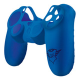 Funda Protectora Silicona Trust Gxt 744 Joystick Ps4 Azul