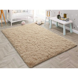 Alfombra Peluda Tipo Shaggy 200x300  Grande Beige 