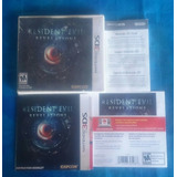 Resident Evil Revelations Somente Caixa E Manual Nintendo 3d